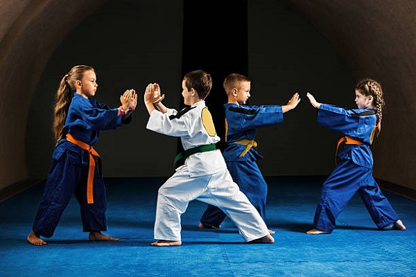 How does jiu jitsu help children's physical development?