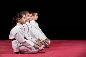 How does jiu jitsu help children's physical development?