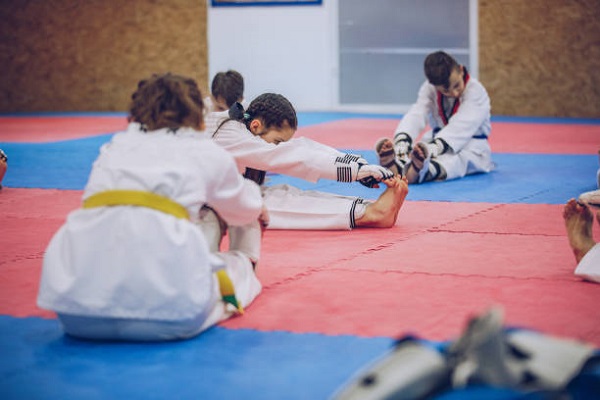 How should children who practice jiu jitsu be physically prepared?