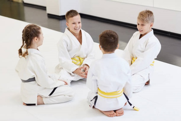 Nurturing calm and emotional control in kids' jiu-jitsu