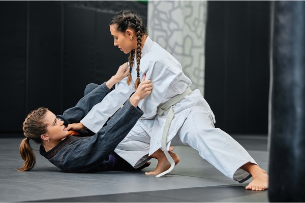 Women's jiu-jitsu: the balance between technique and determination